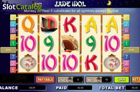 Скрин5. Jade Idol слот