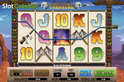 Скрин3. Native Treasure слот