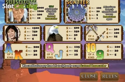 Скрин7. Native Treasure слот