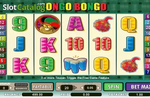 Скрин2. Congo Bongo (Amaya) слот