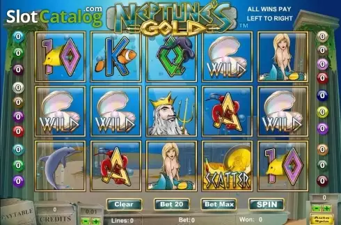 Скрин2. Neptunes Gold (Amaya) слот