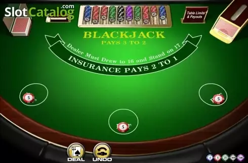 Скрин2. Blackjack (Amaya) слот