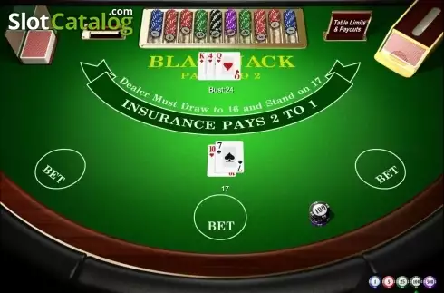 Скрин4. Blackjack (Amaya) слот