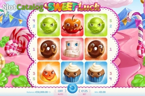 Скрин2. Sweet Luck слот