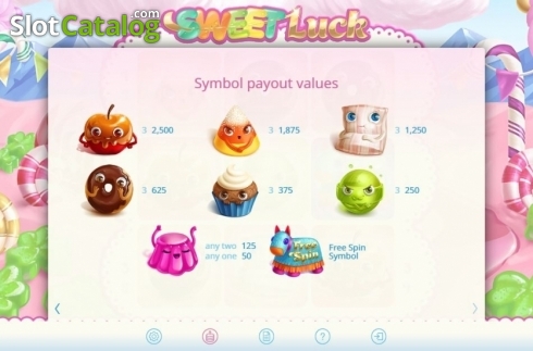 Скрин6. Sweet Luck слот