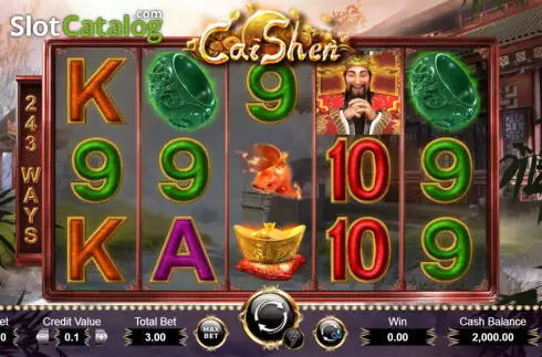 Скрин2. Cai Shen (Ameba) слот