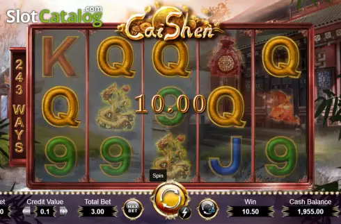 Скрин4. Cai Shen (Ameba) слот