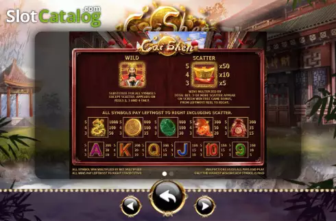 Скрин5. Cai Shen (Ameba) слот