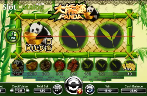 Скрин3. Panda (Ameba) слот