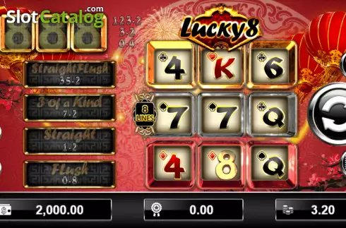 Скрин2. Lucky 8 (Ameba) слот