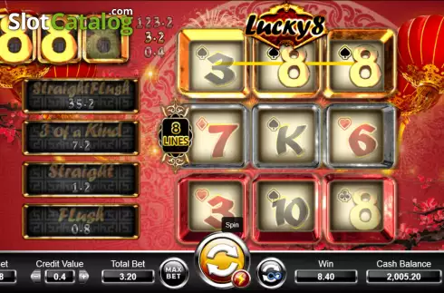 Скрин3. Lucky 8 (Ameba) слот