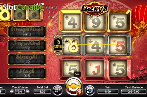 Скрин4. Lucky 8 (Ameba) слот