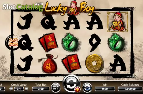 Скрин2. Lucky Boy (Ameba) слот