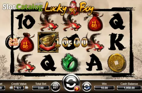 Скрин4. Lucky Boy (Ameba) слот