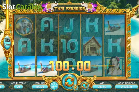 Скрин4. Thai Paradise (Ameba) слот