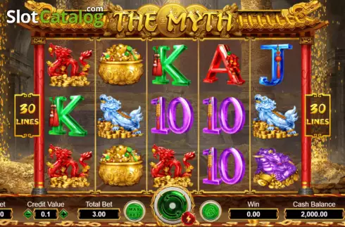 Скрин2. The Myth (Ameba) слот