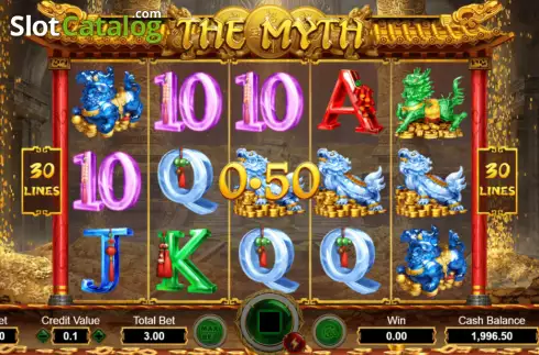 Скрин4. The Myth (Ameba) слот