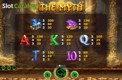 Скрин6. The Myth (Ameba) слот