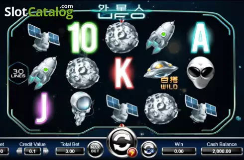 Скрин2. UFO (Ameba) слот
