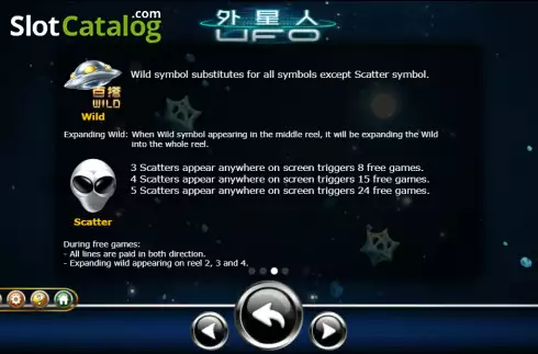 Скрин7. UFO (Ameba) слот