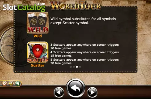 Скрин7. World Tour (Ameba) слот