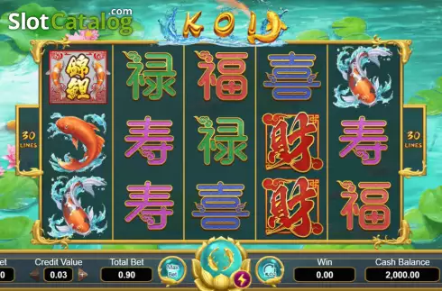 Скрин2. Koi слот
