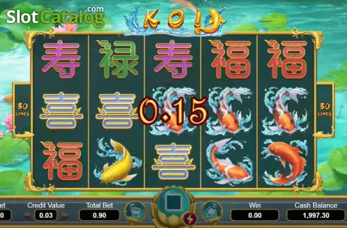 Скрин3. Koi слот