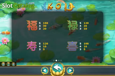 Скрин6. Koi слот