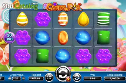 Скрин2. Candy Pop (Ameba) слот