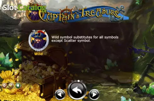 Скрин7. Captain's Treasure (Ameba) слот