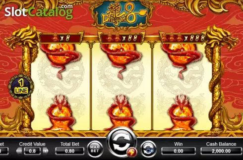 Скрин2. Dragon 8 (Ameba) слот