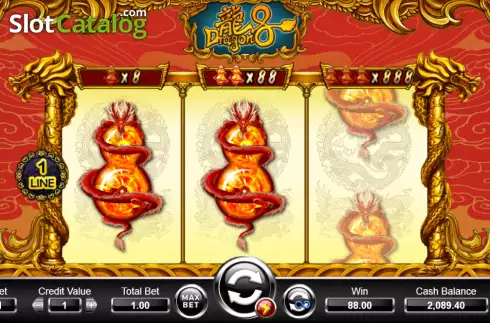 Скрин4. Dragon 8 (Ameba) слот