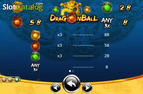 Скрин5. Dragon Ball (Ameba) слот