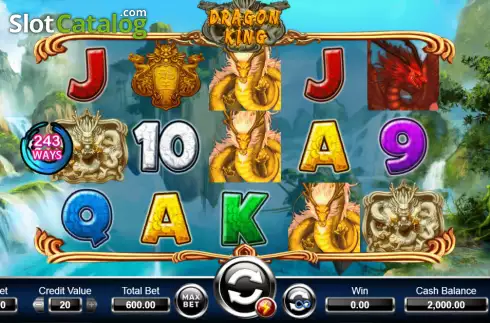 Скрин2. Dragon King (Ameba) слот