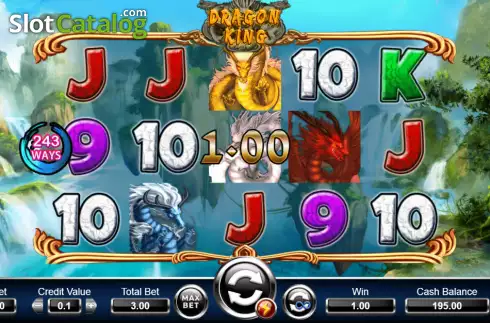 Скрин3. Dragon King (Ameba) слот