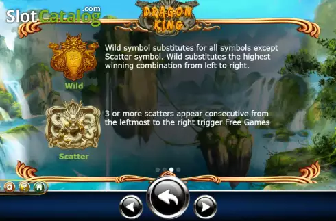 Скрин7. Dragon King (Ameba) слот