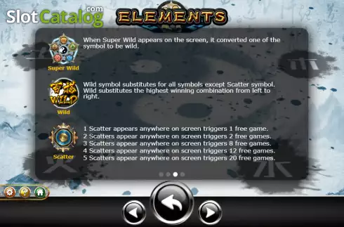 Скрин7. Elements (Ameba) слот
