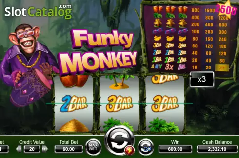 Скрин4. Funky Monkey (Ameba) слот