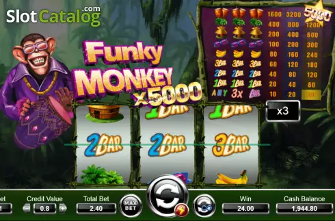 Скрин4. Funky Monkey Super слот