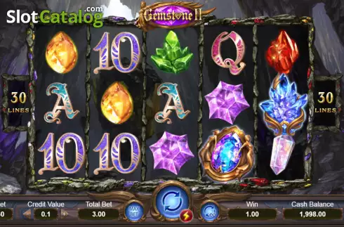 Скрин2. Gemstone 2 слот