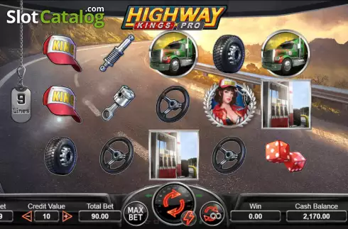 Скрин2. Highway Kings Pro слот