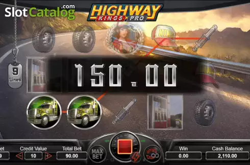 Скрин4. Highway Kings Pro слот