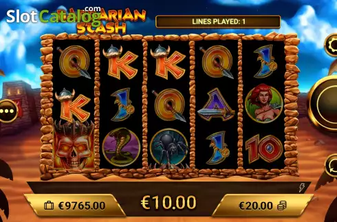 Скрин5. Barbarian Stash слот