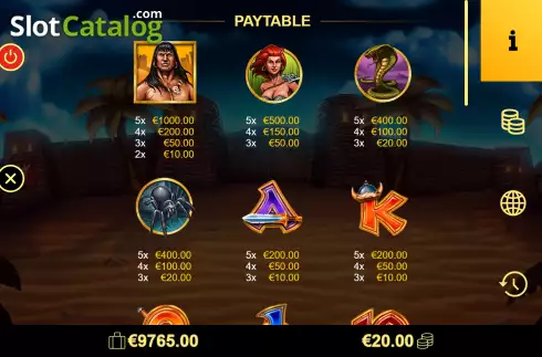 Скрин6. Barbarian Stash слот