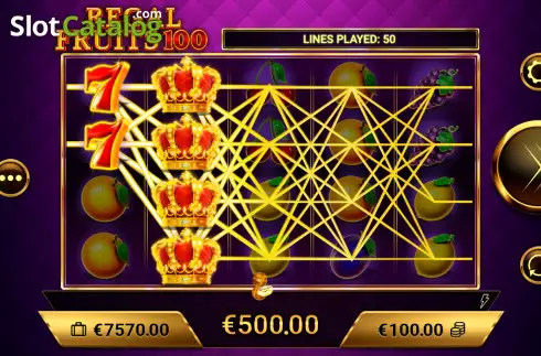 Скрин6. Regal Fruits 100 слот