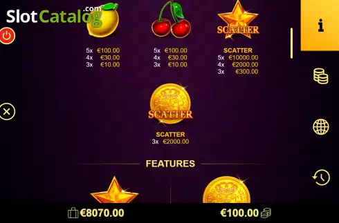 Скрин8. Regal Fruits 100 слот