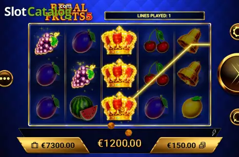 Скрин4. Regal Fruits 5 слот