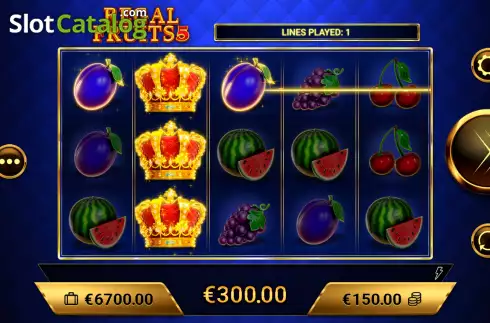 Скрин5. Regal Fruits 5 слот