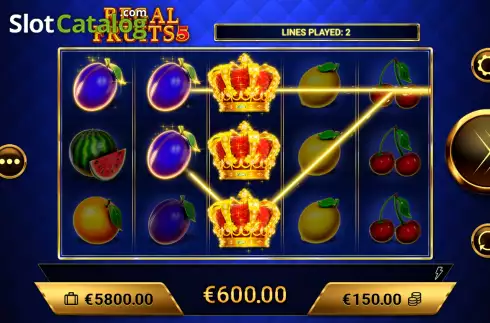 Скрин6. Regal Fruits 5 слот