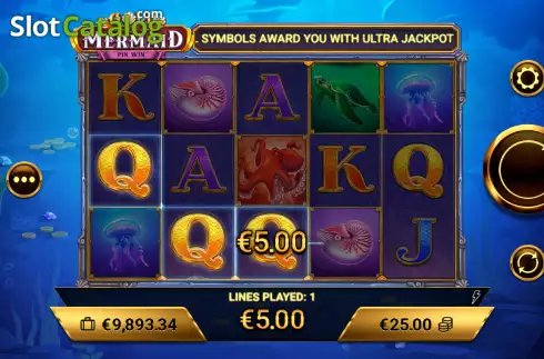 Скрин4. Gold of Mermaid слот